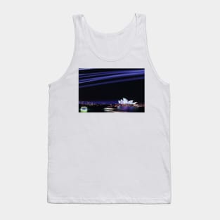 Sydney Opera House during the Vivid Festival. Tank Top